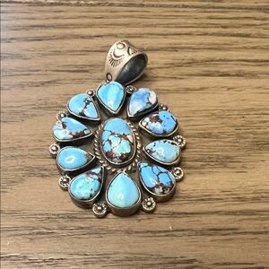 Golden Hills Pendant in Sterling Silver